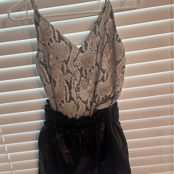 Snakeskin Cami From Express - Picture 2 of 4